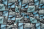 Lade das Bild in den Galerie-Viewer, Sweat angeraut &quot;Danger Dinos&quot; 0,1 m ABVERKAUF
