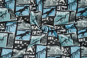 Sweat angeraut "Danger Dinos" 0,1 m ABVERKAUF