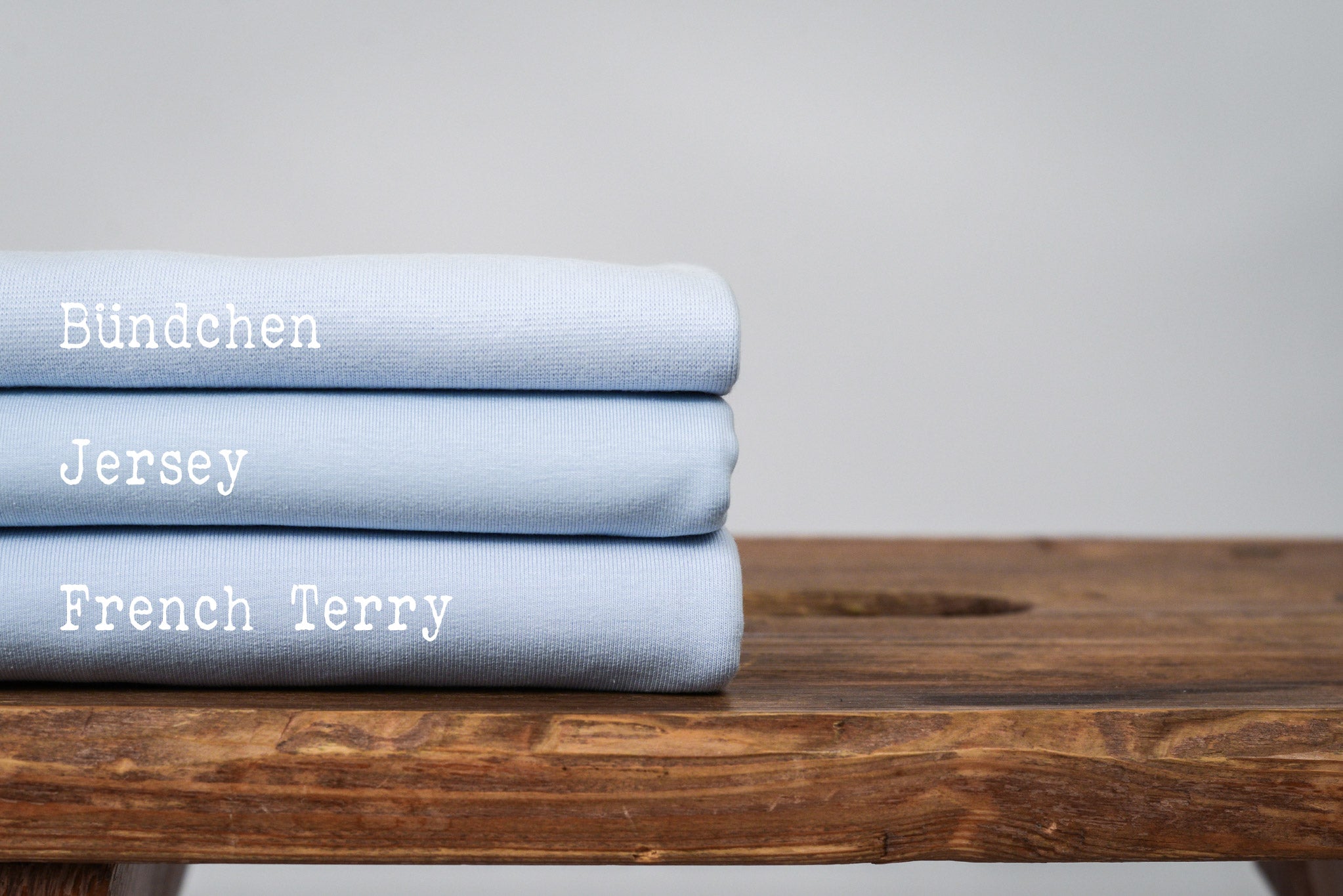 French Terry Babyblau 0,1 m