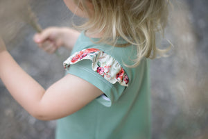 Jersey "Romantic Roses" 0,5 m ABVERKAUF