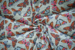 Lade das Bild in den Galerie-Viewer, BIO Jersey &quot;Königsfalter&quot; peppermint 0,5 m
