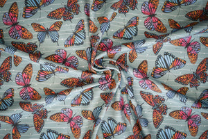 BIO Jersey "Königsfalter" peppermint 0,5 m