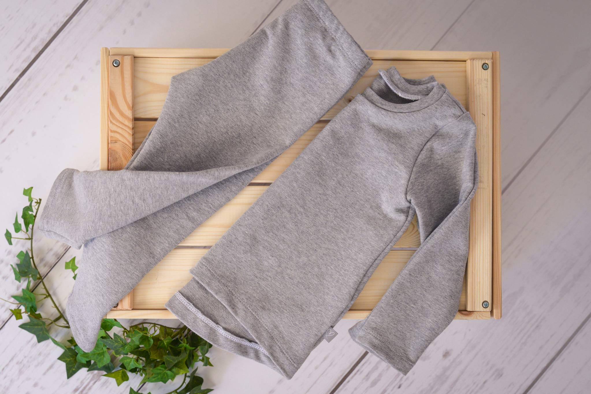 Alpenfleece meliert Hellgrau 0,1 m