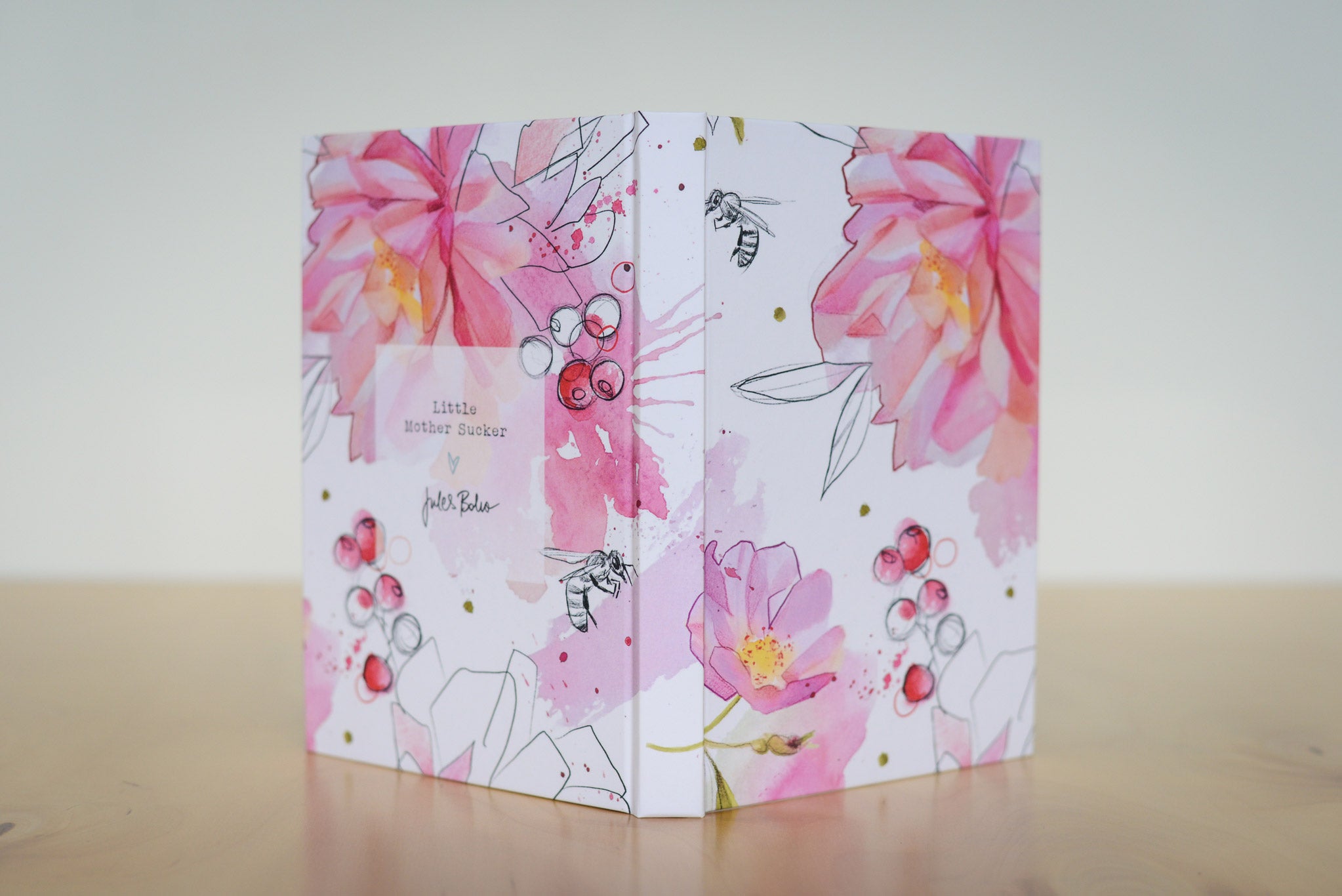 Notizbuch liniert Jules Flowers ABVERKAUF
