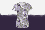 Lade das Bild in den Galerie-Viewer, Shirt Damen &quot;Olive Branches&quot; pastel lilac
