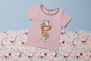 Bügelbild "Fawn Collection" Blossom