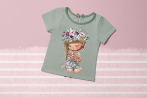 Bügelbild "Fawn Collection" Linen