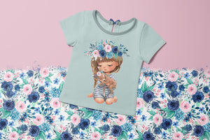 Bügelbild "Fawn Collection" Summer