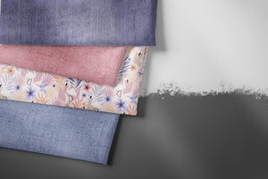 Premium BIO French Terry "Jeansoptik" twilight 0,5 m