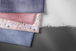 Lade das Bild in den Galerie-Viewer, Premium BIO French Terry &quot;Beautiful Burlap&quot; Hibiscus 0,5 m
