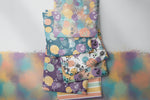 Lade das Bild in den Galerie-Viewer, Lycra &quot;Flower Meadows&quot; purple COLLECTION
