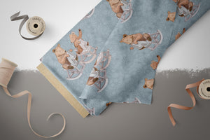 Reste Paket "Nummer 022" 4 x 70 cm BIO Jersey