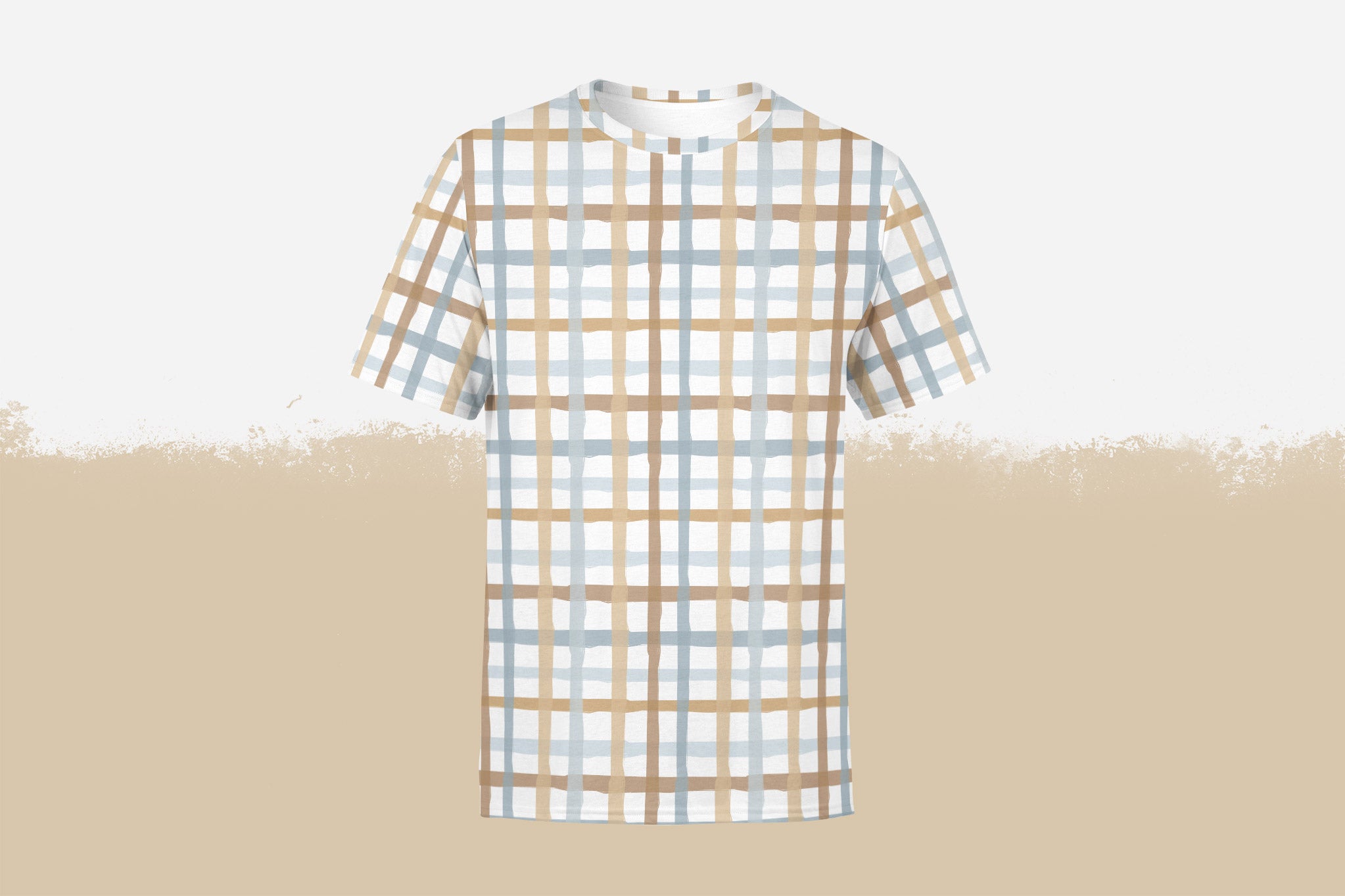 Shirt Unisex "Basic Plaid" Happy Safari