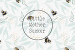 Lade das Bild in den Galerie-Viewer, BIO Jersey &quot;Bumble Bees&quot; white 0,5 m
