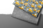 Lade das Bild in den Galerie-Viewer, Premium BIO French Terry &quot;Beautiful Burlap&quot; Schiefer 0,5 m
