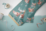 Lade das Bild in den Galerie-Viewer, Softshell Classic "Fable Fox" teal 0,5 m
