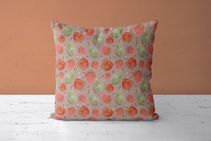 Kissenbezug "Hello Spring" coral