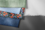 Lade das Bild in den Galerie-Viewer, Premium BIO French Terry &quot;Jeansoptik&quot; true denim 0,5 m
