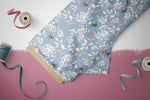 Lade das Bild in den Galerie-Viewer, Nylon (Ortalion) &quot;Let it bee&quot; baby blue 0,5 m
