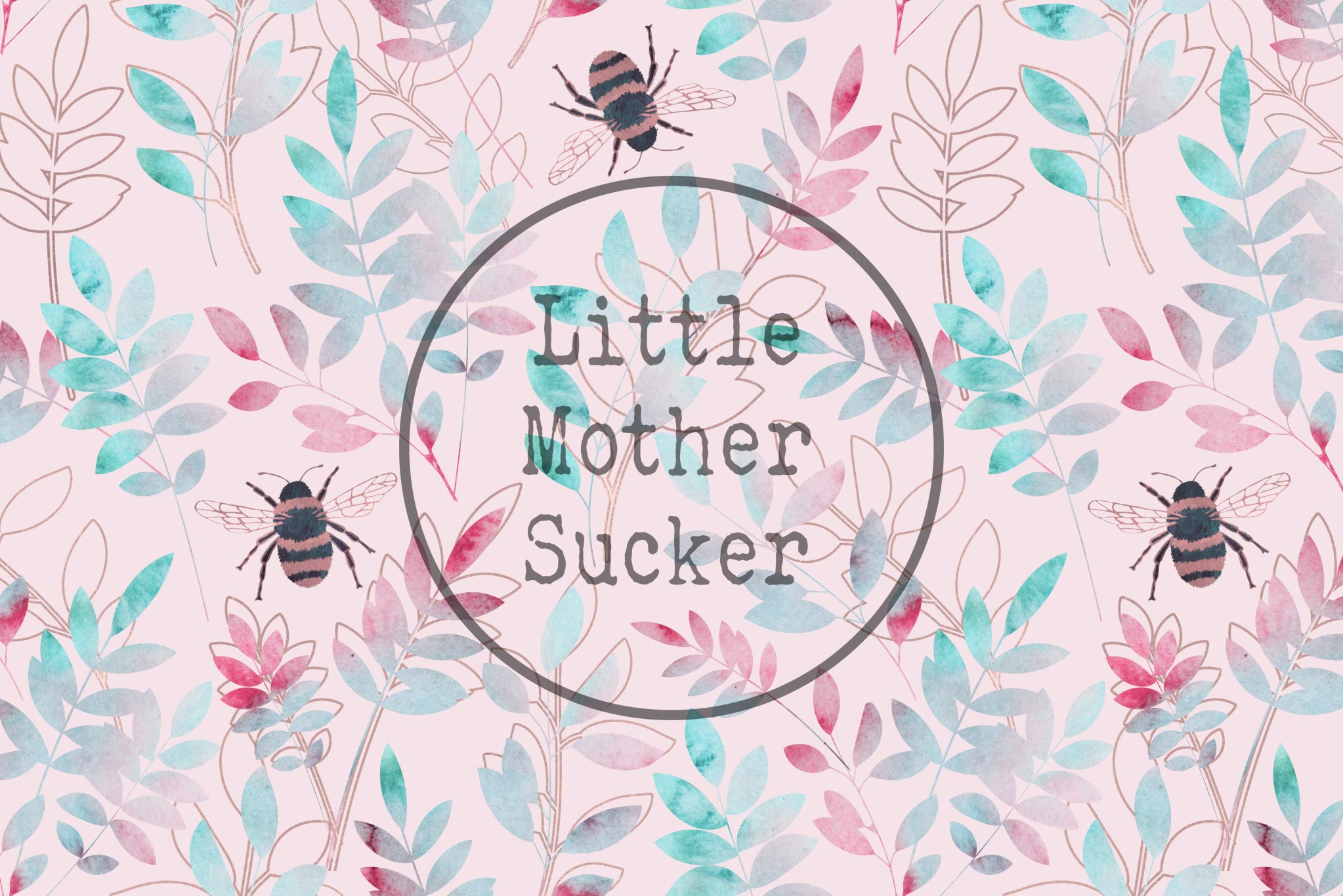 BIO Jersey "Let it bee" peony 0,5 m