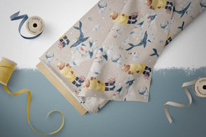 Lycra "Marine Dreams" COLLECTION 0,5m Lager