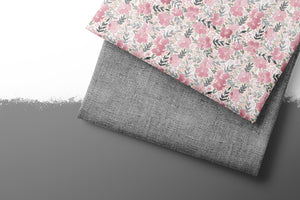 Premium BIO French Terry "Beautiful Burlap" Schiefer 0,5 m