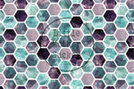 Lade das Bild in den Galerie-Viewer, Lycra &quot;Watercolor Honeycombs&quot; COLLECTION
