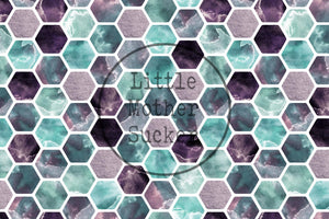 Lycra "Watercolor Honeycombs" COLLECTION