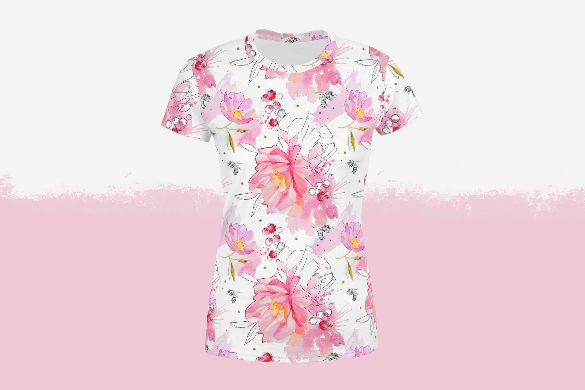 Shirt Damen "Jules Flowers"