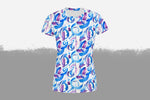 Lade das Bild in den Galerie-Viewer, Shirt Damen &quot;Jules Brushstrokes&quot;

