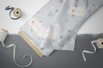 Lade das Bild in den Galerie-Viewer, Premium Wintersweat &quot;Let it snow&quot; ice 0,5 m ABVERKAUF
