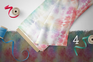 Lycra "Tie Dye" watercolor COLLECTION
