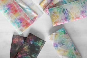 Lycra "Tie Dye" watercolor COLLECTION
