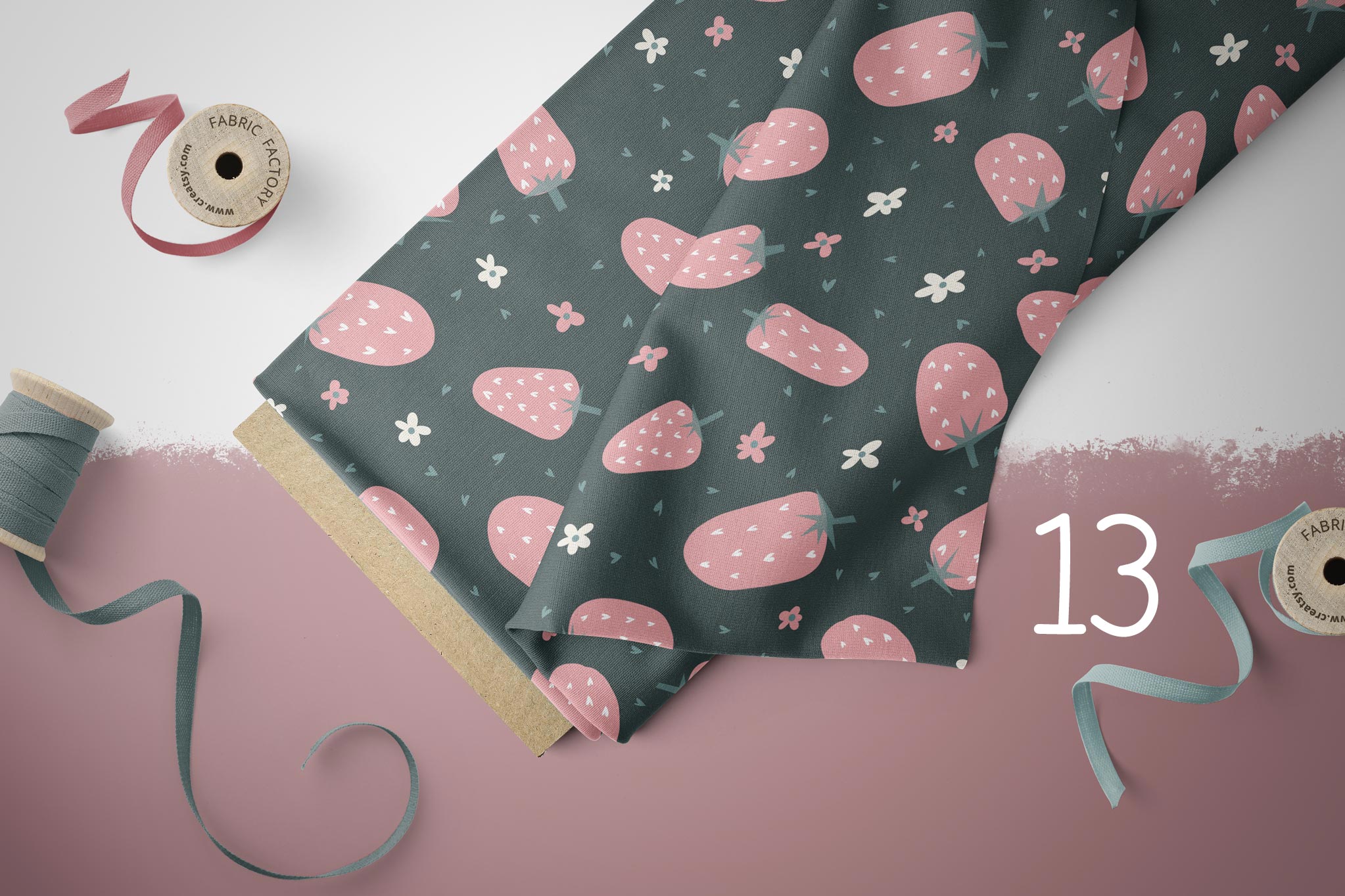 Lycra "Strawberry Patch" COLLECTION