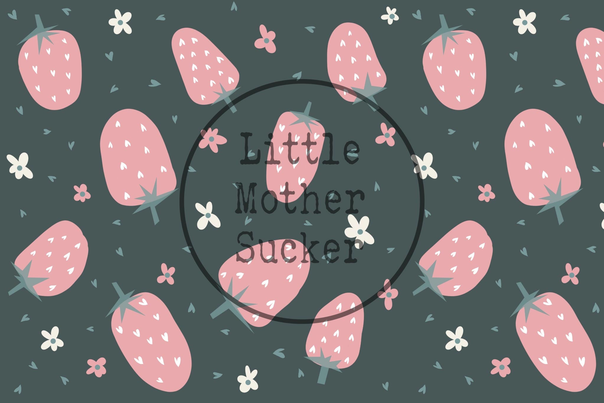 Premium BIO Jersey "Strawberry Patch" 0,5 m