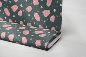 Premium BIO Jersey "Strawberry Patch" 0,5 m