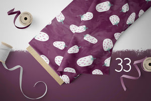 Lycra "Strawberry Patch" COLLECTION