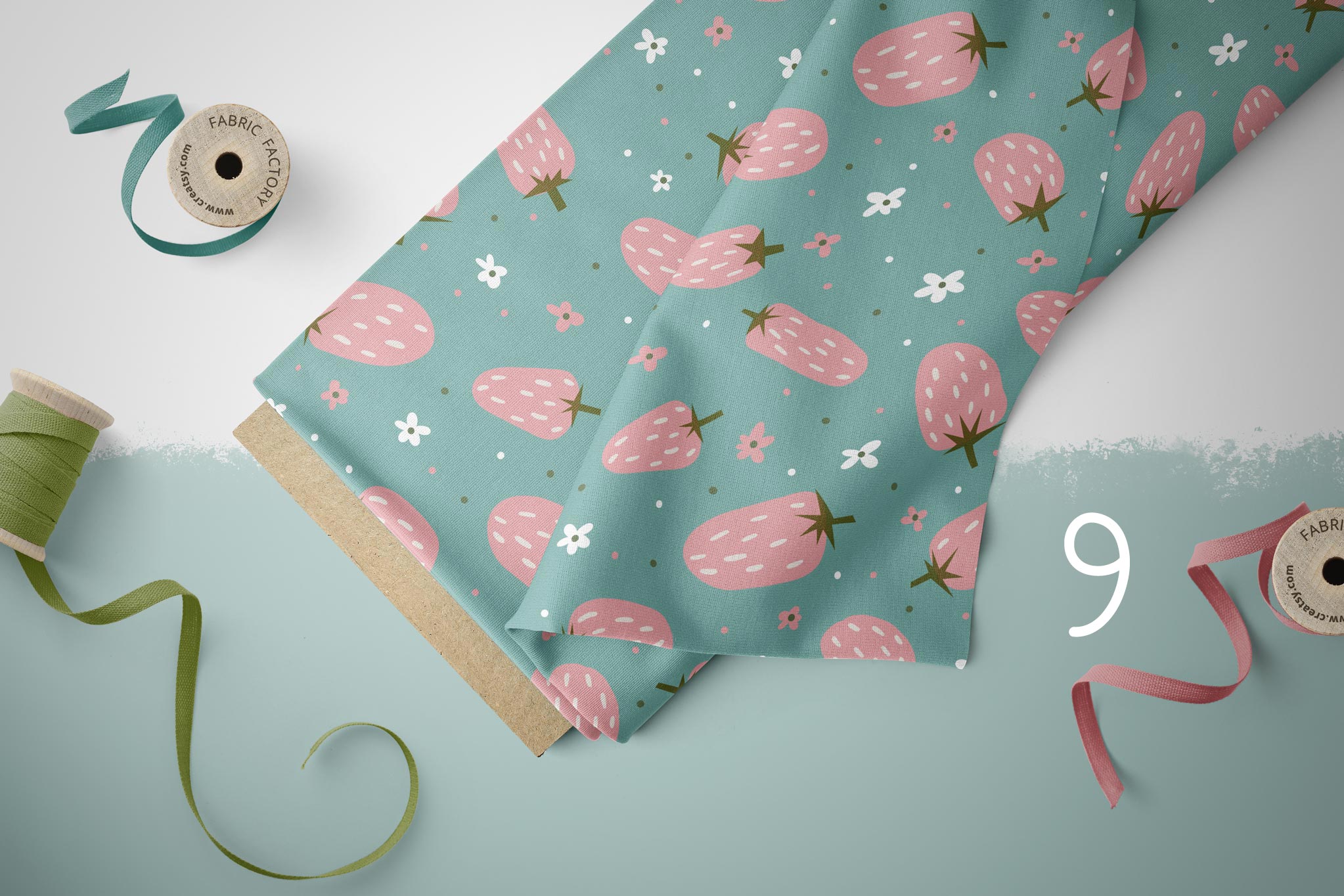 Lycra "Strawberry Patch" COLLECTION