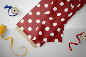 BIO French Terry "Basic Rainy Dots" COLLECTION