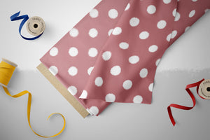 BIO French Terry "Basic Rainy Dots" COLLECTION