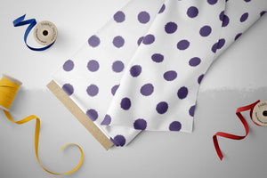 BIO French Terry "Basic Rainy Dots" COLLECTION