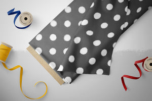 BIO French Terry "Basic Rainy Dots" COLLECTION
