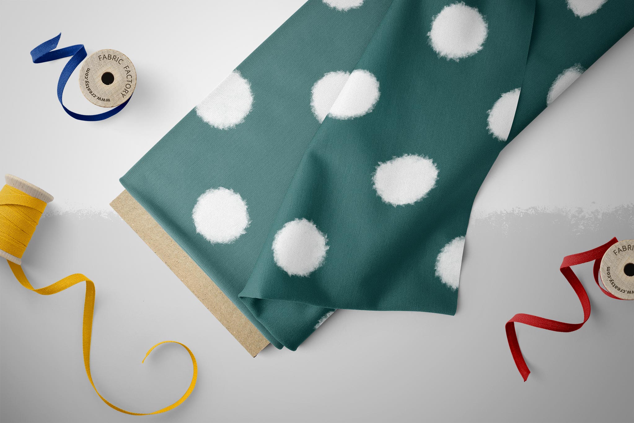 BIO French Terry "Basic Rainy Dots" COLLECTION