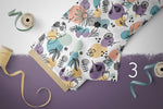 Lade das Bild in den Galerie-Viewer, Softshell Classic "Flower Meadows" purple COLLECTION
