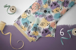 Lade das Bild in den Galerie-Viewer, Lycra &quot;Flower Meadows&quot; purple COLLECTION
