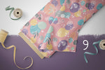 Lade das Bild in den Galerie-Viewer, Lycra &quot;Flower Meadows&quot; purple COLLECTION
