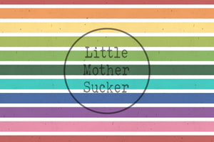 Shirt Unisex "Salted Rainbow Stripes" light
