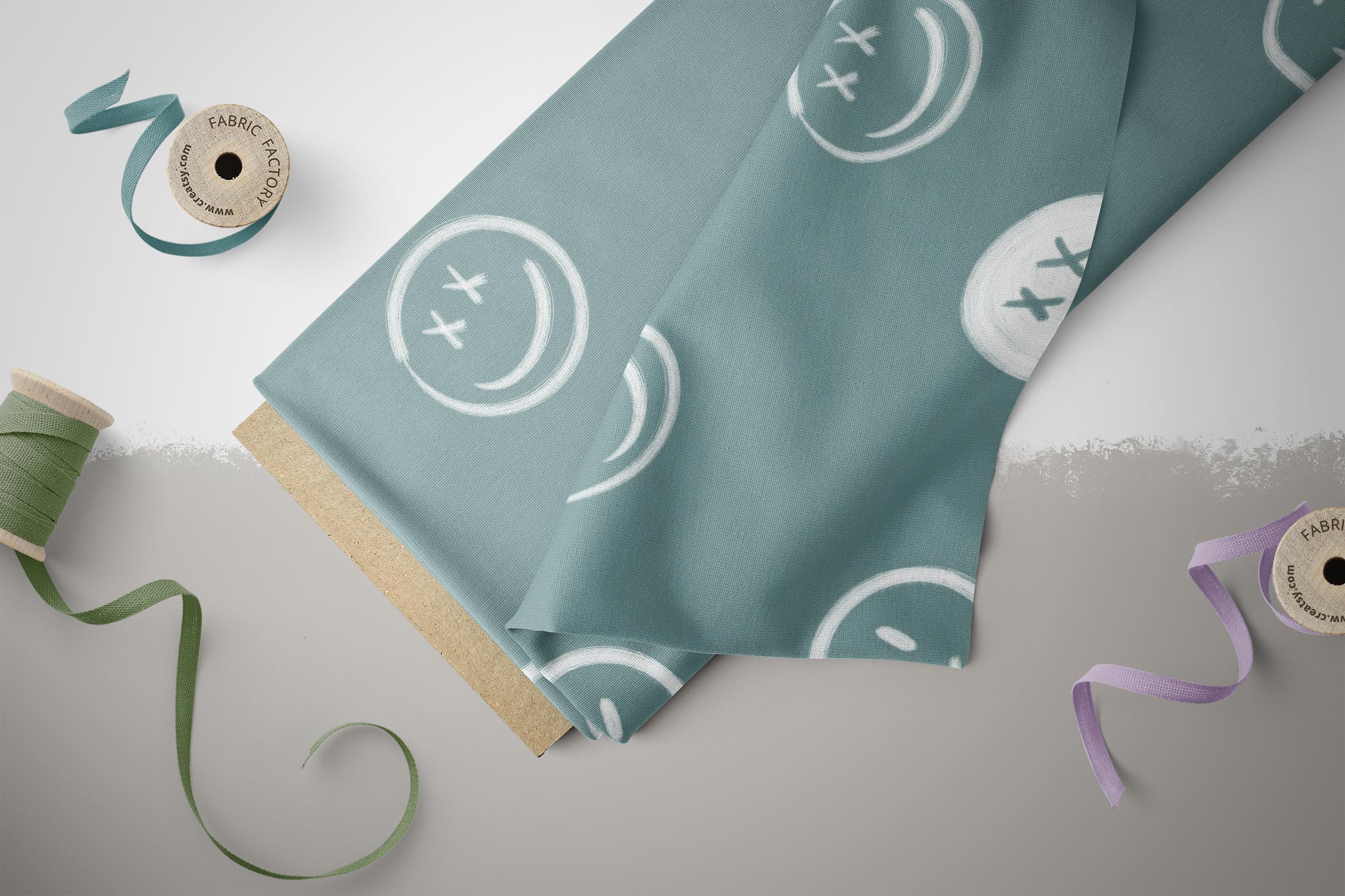 Lycra UV50+ "Smile" Smoke groß 0,5 m Lager