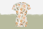 Lade das Bild in den Galerie-Viewer, Shirt Damen &quot;Garden Flowers 1&quot; white
