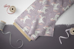 Lade das Bild in den Galerie-Viewer, BIO Jersey &quot;Lady Lavender&quot; 0,5 m

